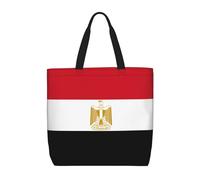 huhiuu Egyptian flag Printed shoulder bag, women's handbag, suitable for daily shopping, work, commuting and going out.