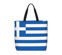 huhiuu Greek flag Printed shoulder bag, women's handbag, suitable for daily shopping, work, commuting and going out.