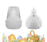 Huhn Gießform Set - Silikon Resin Casting Modell, Präzise 3D Schmuck Aufbewahrung, Langlebige Form Quality, Einfache Entformung Design | DIY Idea Für Ostern Farmhouse Party