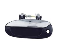 HUHNGNBZPM Car Inner Door Handle for Kia for Carens 2002-2006 0K2FB-58410 0K2FB-59410 0K2FB-72410 0K2FB-73410 Car Outside Door Handle Chrome Front/Rear Left/Right(Front Left x1)