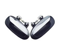HUHNGNBZPM Car Inner Door Handle for Kia for Carens 2002-2006 0K2FB-58410 0K2FB-59410 0K2FB-72410 0K2FB-73410 Car Outside Door Handle Chrome Front/Rear Left/Right(Rear LH RH 2Pcs)
