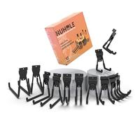 HUHOLE Slatwall Accessories, Multi Sizes Slatwall Hooks, Slat Wall Accessory, Slat Wall Hanging Hook and Hangers, 12Pack