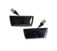 Huhpa 2pcs Dynamic Side Marker Flowing Lights Car Styling Side Indicator Turn Signal Light For Opel For Astra H MK5 2004-2014(Option 1)