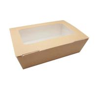 Huhtamaki Taste Large Food to Go Box (with Window) (Pack 180)