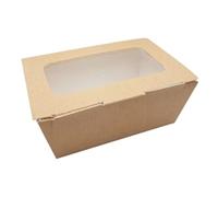 Huhtamaki Taste Small Food to Go Box With Window (360 Pack)