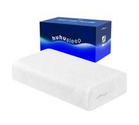 Huhu Sleep Cube Pillow for Side Sleeper with Firm Layer, Cooling Memory Foam Pillows with Two Side Four Types of Softness for Neck and Shoulder Pain, King or Queen 24"x12"x5"