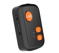 Huhudyy GPS + Beidou Tracker RF-V51 WIFI Compatible with 4G LTE/3G WCDMA/2G GSM SOS Alarm Two-Way Voice Tracking Waterproof(A)