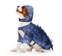 Huhumy Stegosaurus Dog Costume Dinosaur Dog Costume Halloween Dino Pet Clothes for Pet Cat Halloween Party Cosplay Events Photo Props, Medium