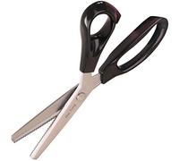 Hui Tong Scalloped Pinking Shears Strong & Sharpe Pinking Shears for Fabric, Serrated and Scalloped Scissors Fabric,3mm,5mm,7mm (Scalloped 3mm)