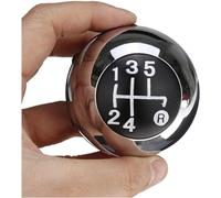 Huianpen Gear Stick Knob 5 Speed Car Chrome Gear Shift Knob for Fiat 500 2012 2013 2014 2015 2016 2017 2018 Auto Lever Shifter Stick Handball hift Lever Knobs