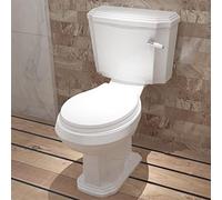 Huibathroom Traditional Victorian Style Toilet Ceramic Close Coupled with Soft Close Seat Cistern Bathroom WC…