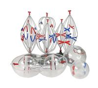 HUIBBGO Biological Cell Models, Animal and Plant Mitosis and Meiosis Animal and Plant Cell Mitosis and Meiosis Model 9 Parts Medical Science Anatomy Cell and Mitosis Model Set