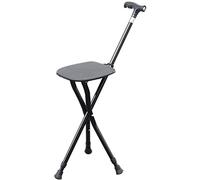 HUIBBGO Crutches Anti-slip crutches three-legged crutches stool folding Walking Sticks Present