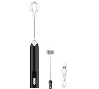 HUIBEI Electric Blender Mixer Egg Beater Coffee Milk Drink Food Whisk Stirrer USB Rechargeable Hand Blender
