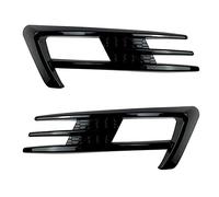 HUIBEN Xwang store 2013-2016 Compatible With Volkswagen Golf 7 MK7 Golf 7 Gloss Black Front Wind Knife Car Bumper Fog Light Grille Cover Trim