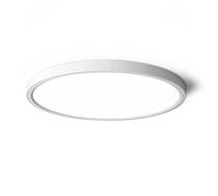 HUIBONA Bathroom Lights Ceiling,24W 2400LM Bright LED Ceiling Light,IP65 Waterproof,Flush Ceiling Light 4000k,Ø 27cm Bedroom Light Round Ceiling Lights for Living Room,Kitchen,Hallway,Outside Porch