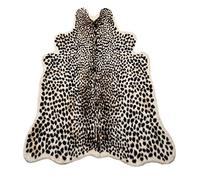 Huichenxing2021FURSTORE Faux Cheetah Area Rug Animals Printed Hide Mats Leopard Faux Hide Area Rug 5.2ft x 6.5ft/ 63 x 78.7inch / 160 x 200cm