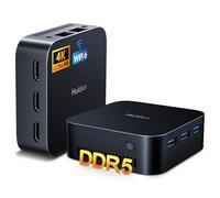 Huidun H20 Mini PC 16GB LPDDR5 512GB SSD Mini Computers, Triple HDMI 4k, WiFi 6, Intel 12th N95(up to 3.40GHz) W-11 Pro Mini Desktop PC,USB 3.0,BT 5.2,Dual Gigabit Ethernet for Business and Office