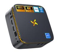 Huidun Mini PC Intel Twin Lake N150(Up to 3.6Ghz, just 6W), 16GB RAM 512GB SSD Mini Computers, Mini PC Windows 11 pro Support 4K Dual Display,5G WiFi/BT/VESA