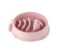 HUIFACAI Cats Dogs Slow Feeding Bowl Fish Shape Plastic Bowl with Skidproof Bottom Cats Food Bowl for Solid Food Easily Washing