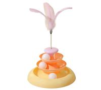 HUIFACAI Cats Toy Roll Track Cats Tower Toy Interaction Cats Toy Indoor Toy Boredom Cats Stress Toy