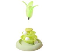 HUIFACAI Cats Toy Roll Track Cats Tower Toy Interaction Cats Toy Indoor Toy Boredom Cats Stress Toy