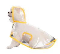HUIFACAI Clear Dog Raincoats Suitable for Large, Medium and Small Dog Clothes Windproof and Waterproof Dog Rainwear