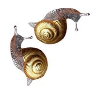 HUIFACAI Fashionable Snail Ear Studs Adornment Delicate Snail Ear Enhancements Eye catching Snail Earrings Ear Studs Accessory, as the pic show