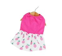 HUIFACAI Girl Dog Pineapple Costume Apparel Beach Dress Beach Colorful Dress for Puppy Dog and Cats Dress