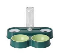 HUIFACAI Pet Food Feeders and Waterer Detachable Cats Water Fountain Bowl Food Container Automatic Bowl Supply