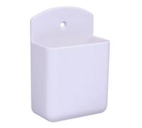 HUIFACAI Remote Holder Mount for TV Air Conditioner Remote, Wall Mounted Remote Control Holder Rack, Space Saving Remote Holder, 63*100mm, White