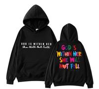 HUIFUAO Love Like Jesus Hoodie Christian Christmas Shirts Jesus Hoodies for Men Mens Christian Shirts Christian Sweatshirts for Men Jesus Costume Christian Apparel (Black, XL)