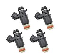 HuiGood 16450PLC003 16450-PLC-003 16450PLD003 16450-PLD-003 Set of 4 Fuel Injector Compatible with Hond-a Civic 1.7 for Keihin DX HX LX 1.7L D17A1 D17A6