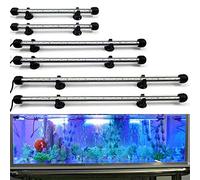 huihuijia Fish Tank Light Submersible Led Light Aquarium Led Lighting For Turtle Tank Aquariums white light,18.9inch