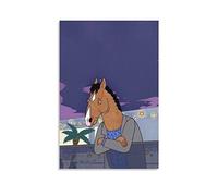 HUIHUO BoJack Horseman Anime Posters The Funniest And Saddest Comedy Poster Posters Art Print Wall Photo Paint Poster Hanging Picture Family Bedroom Decor Gift 12x18inch(30x45cm)