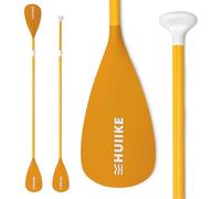 HUIIKE Paddle Board Paddle 2-in-1 Aluminum Sup Paddleboard Oar Detachable 4-Piece | Double Sup Oar Adjustable for Stand Up Board | Packable Paddleboard Ore and Kayak Accessories for Paddleboarding