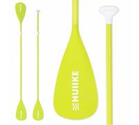 HUIIKE Paddle Board Paddle 2-in-1 Aluminum Sup Paddleboard Oar Detachable 4-Piece | Double Sup Oar Adjustable for Stand Up Board | Packable Paddleboard Ore and Kayak Accessories for Paddleboarding