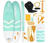 HUIIKE Stand Up Paddle Board for Adults with Accessories Included, Oar, Fins, Pump. Inflatable Sup Board Great Stability and Resistance. 10’ x 33" x 5.9", Maximum Load 286 lb