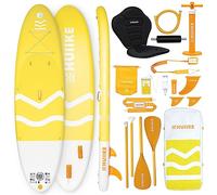 HUIIKE Stand Up Paddle Board for Adults with Accessories Included, Oar, Fins, Pump. Inflatable Sup Board Great Stability and Resistance. 10’ x 33" x 5.9", Maximum Load 286 lb