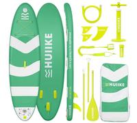 HUIIKE Stand Up Paddle Board for Adults with Accessories Included, Oar, Fins, Pump. Inflatable Sup Board Great Stability and Resistance. 10’ x 33" x 5.9", Maximum Load 286 lb