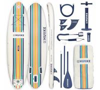 HUIIKE Stand Up Paddle Board for Adults with Accessories Included, Oar, Fins, Pump. Inflatable Sup Board Great Stability and Resistance. 10’ x 33" x 5.9", Maximum Load 286 lb