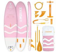 HUIIKE Stand Up Paddle Board for Adults with Accessories Included, Oar, Fins, Pump. Inflatable Sup Board Great Stability and Resistance. 10’ x 33" x 5.9", Maximum Load 286 lb