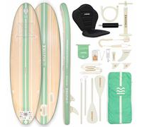HUIIKE Stand Up Paddle Board for Adults with Accessories Included, Oar, Fins, Pump. Inflatable Sup Board Great Stability and Resistance. 10’ x 33" x 5.9", Maximum Load 286 lb
