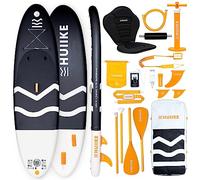 HUIIKE Stand Up Paddle Board for Adults with Accessories Included, Oar, Fins, Pump. Inflatable Sup Board Great Stability and Resistance. 10’ x 33" x 5.9", Maximum Load 286 lb