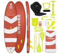 HUIIKE Stand Up Paddle Board for Adults with Accessories Included, Oar, Fins, Pump. Inflatable Sup Board Great Stability and Resistance. 10’ x 33" x 5.9", Maximum Load 286 lb