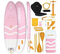 HUIIKE Stand Up Paddle Board for Adults with Accessories Included, Oar, Fins, Pump. Inflatable Sup Board Great Stability and Resistance. 10’ x 33" x 5.9", Maximum Load 286 lb