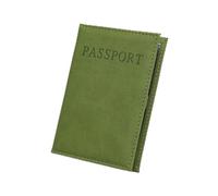 HUIJIQX 1pc PU Leather Possport Cover Case for World Travel Passport Protector Organizer Universal Passport Holder Bag Case Sleeve(Light Green)
