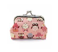 HUIJIQX 1PCS Women Purse Lovely Owl Pattern Printing Hasp Small Wallet Women Cute Coin Purse Wallet(1pcs-13)