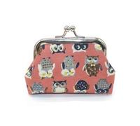 HUIJIQX 1PCS Women Purse Lovely Owl Pattern Printing Hasp Small Wallet Women Cute Coin Purse Wallet(1pcs-16)