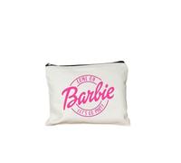 HUIJIQX Come on Barbie Cartoon Print Women's Makeup Bag Canvas Pencil Bag Wallet Student Pencil Bag Toilet Bag Reusable Gift(4)